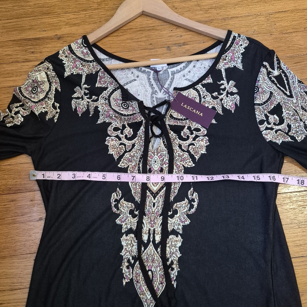 Lascana NWT Lace Up Dress Swim Coverup Size 6 - Picture 10 of 11